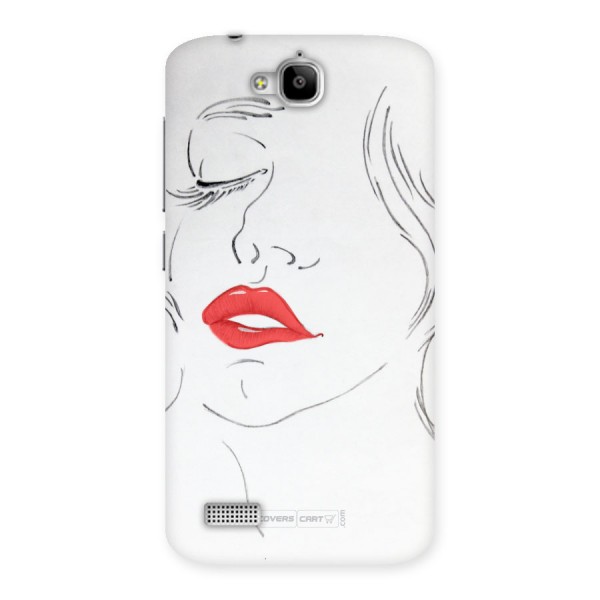Classy Girl Back Case for Honor Holly