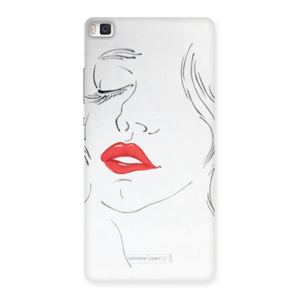 Classy Girl Back Case for Huawei P8