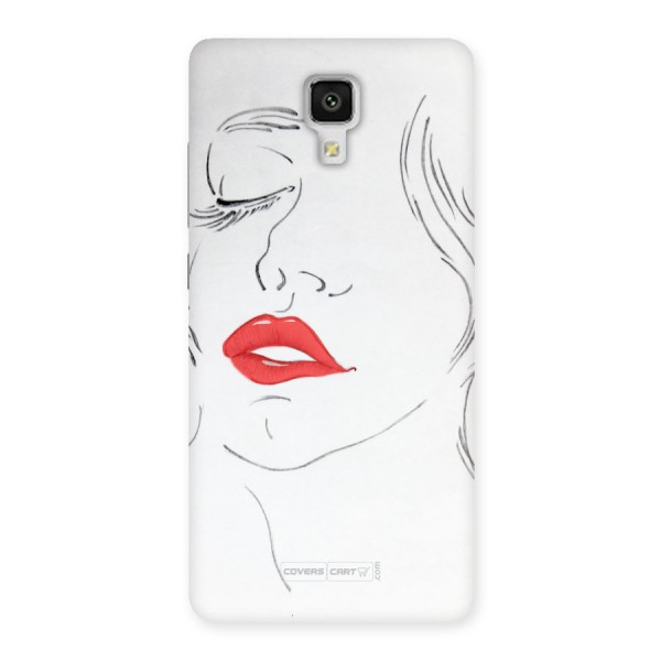 Classy Girl Back Case for Mi4