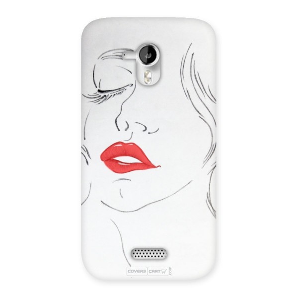 Classy Girl Back Case for Micromax A116 Canvas HD