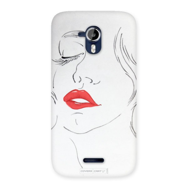 Classy Girl Back Case for Micromax A117 Canvas Magnus