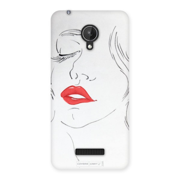 Classy Girl Back Case for Micromax Canvas Spark Q380