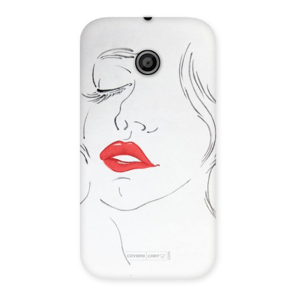 Classy Girl Back Case for Moto E