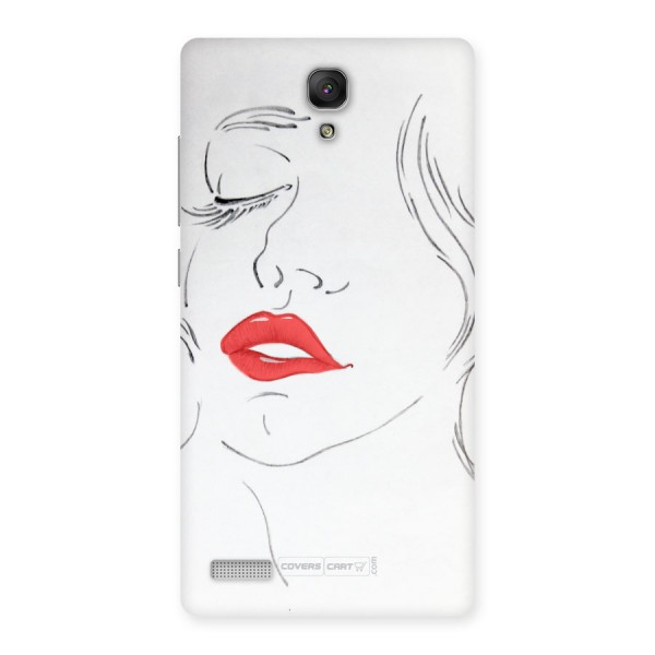 Classy Girl Back Case for Redmi Note