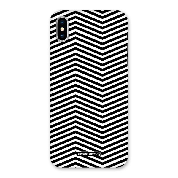 Classy Zig Zag Back Case for iPhone X