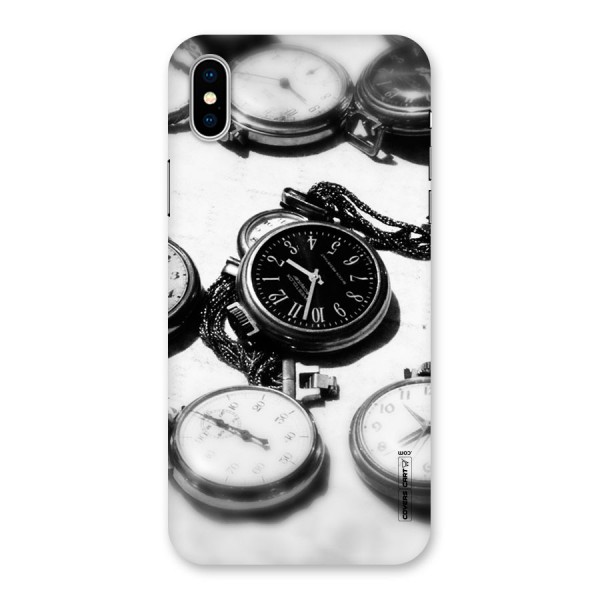 Clock Collection Back Case for iPhone X