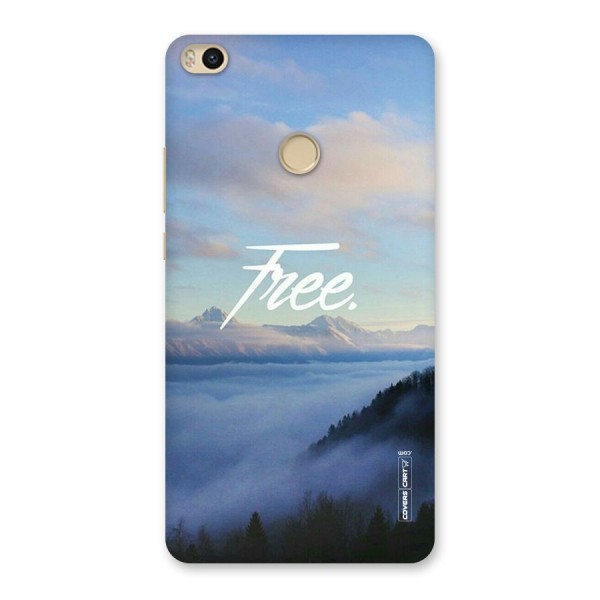Cloudy Free Back Case for Mi Max 2
