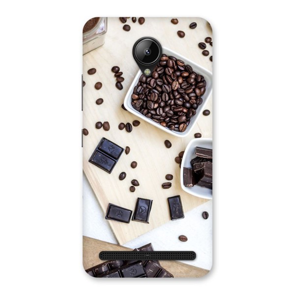 Coffee Beans and Chocolate Back Case for Lenovo C2