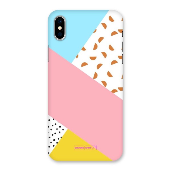 Colorful Abstract Back Case for iPhone X