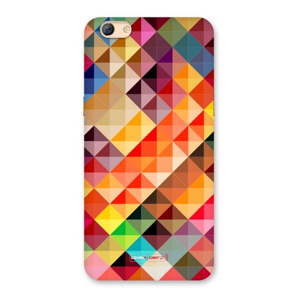 Colorful Cubes Back Case for Oppo F3 Plus