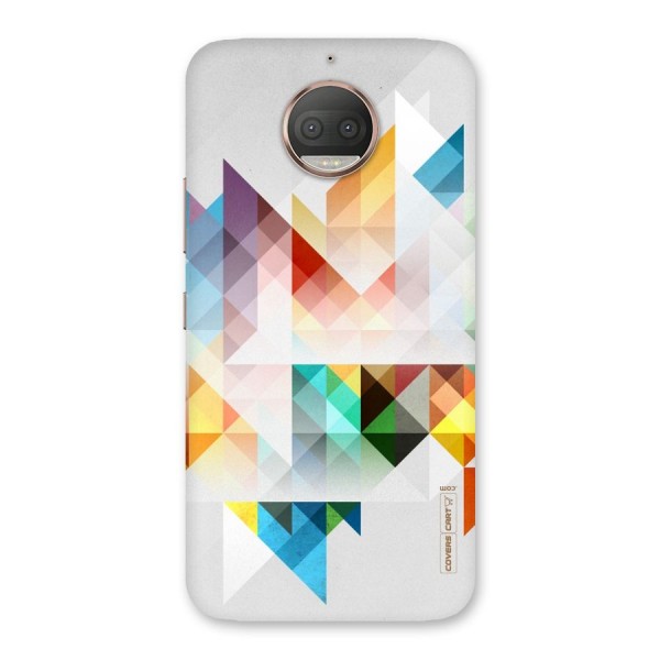 Colorful Geometric Art Back Case for Moto G5s Plus