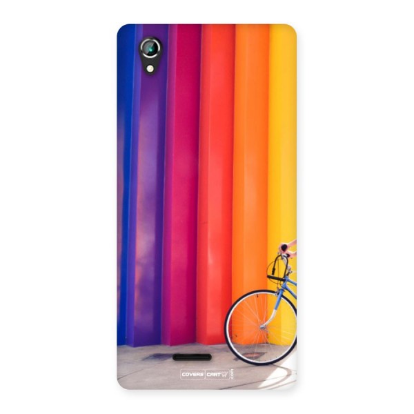 Colorful Walls Back Case for Lava Iris 800