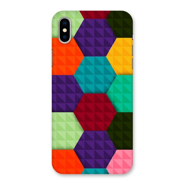 Colourful Abstract Back Case for iPhone X