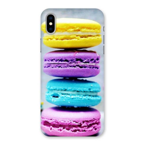Colourful Whoopie Pies Back Case for iPhone X