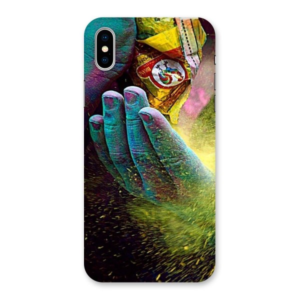 Colours Back Case for iPhone X