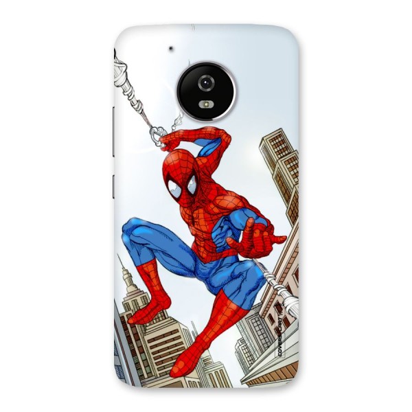 Comic Spider Man Back Case for Moto G5