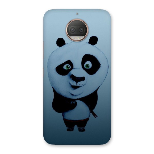 Confused Cute Panda Back Case for Moto G5s Plus