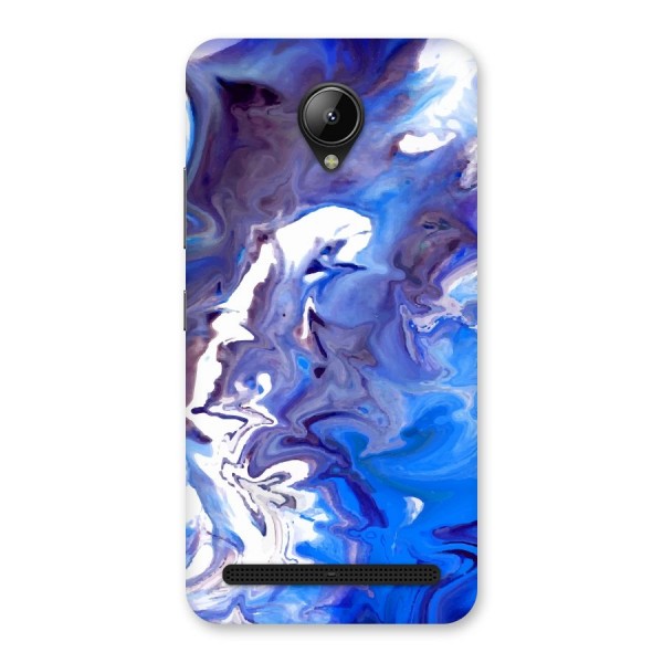 Cool Blue Marble Texture Back Case for Lenovo C2