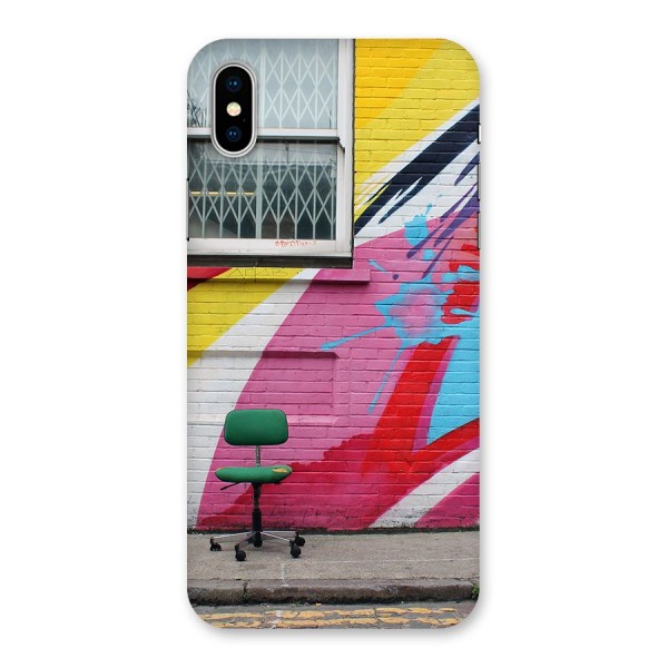 Creative Wall Art Back Case for iPhone X