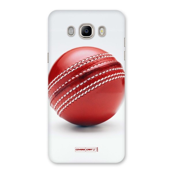 Red International Cricket Ball Back Case for Galaxy On8