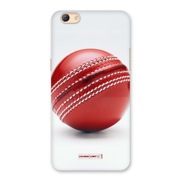 Red International Cricket Ball Back Case for Oppo F3 Plus