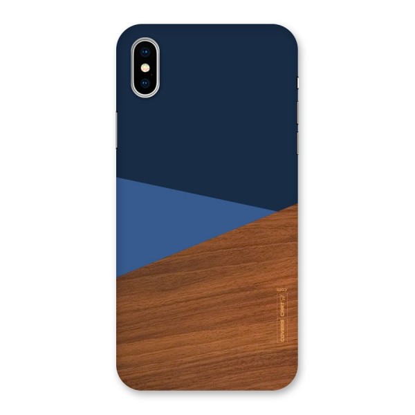 Crossed Lines Pattern Back Case for iPhone X