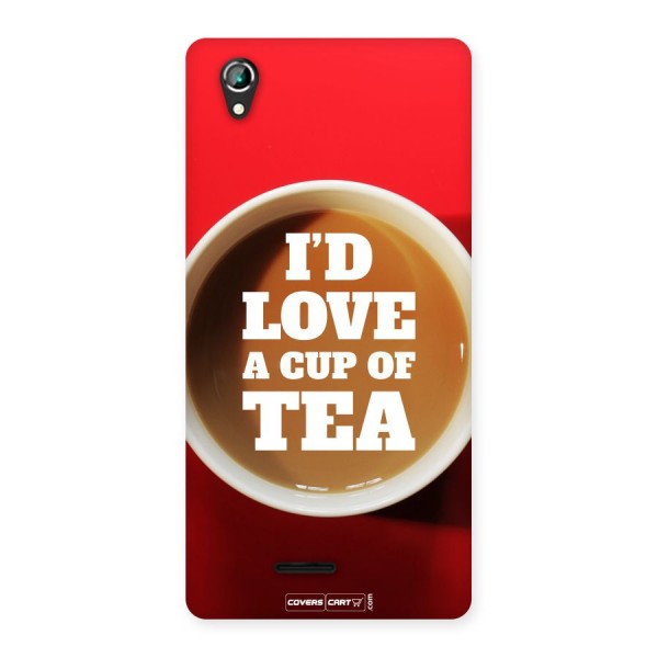 Cup of Tea Back Case for Lava Iris 800