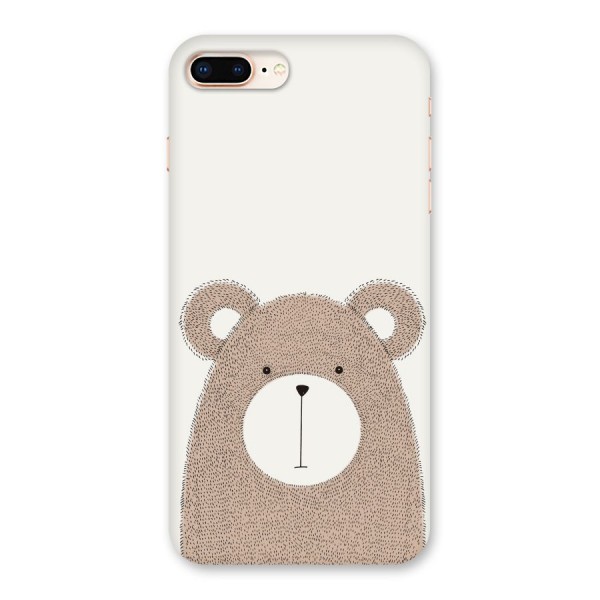 Cute Bear Back Case for iPhone 8 Plus