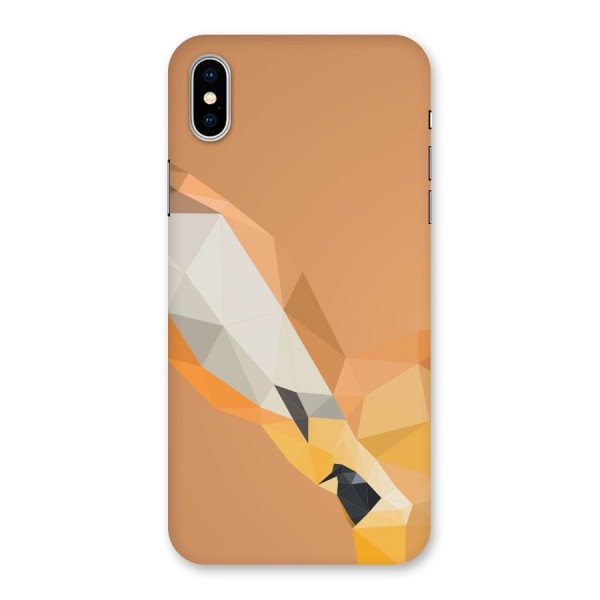 Cute Deer Back Case for iPhone X