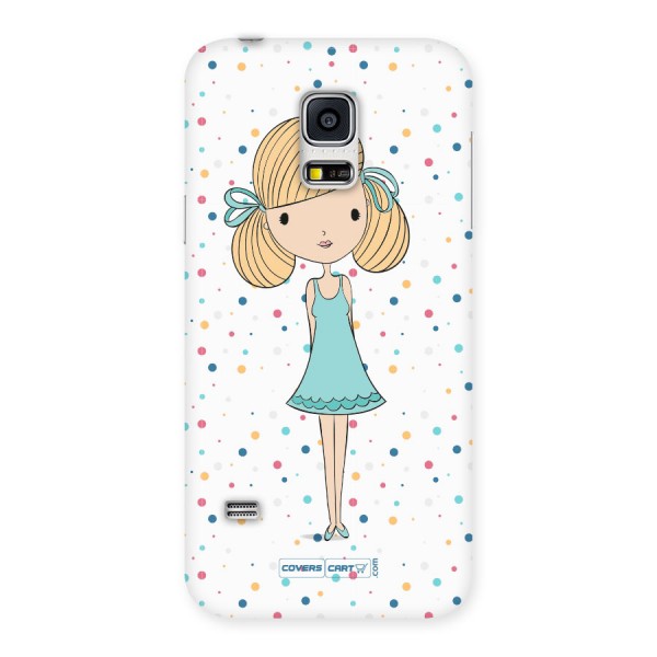 Cute Girl Back Case for Galaxy S5 Mini