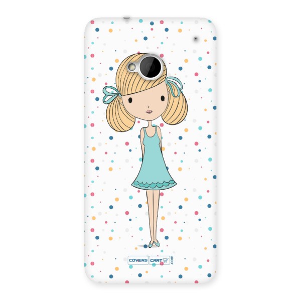 Cute Girl Back Case for HTC One M7