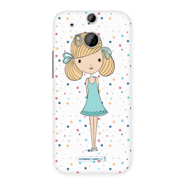 Cute Girl Back Case for HTC One M8