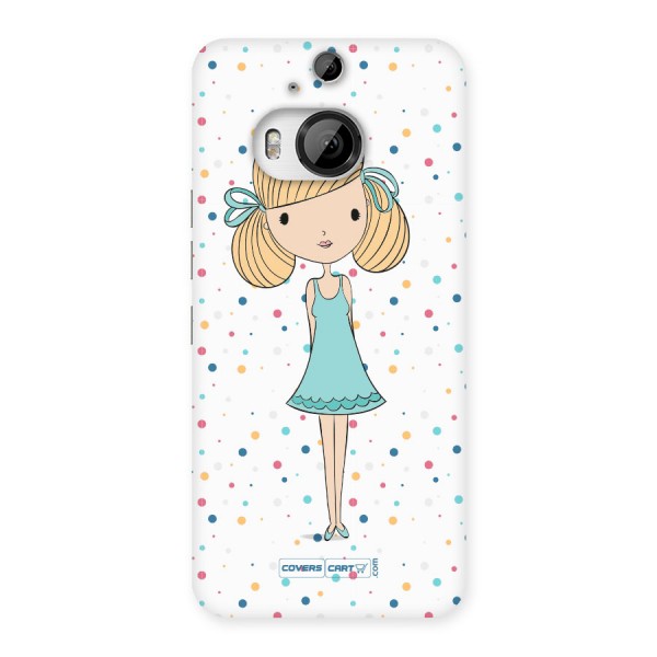Cute Girl Back Case for HTC One M9 Plus