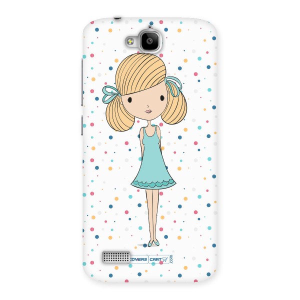 Cute Girl Back Case for Honor Holly
