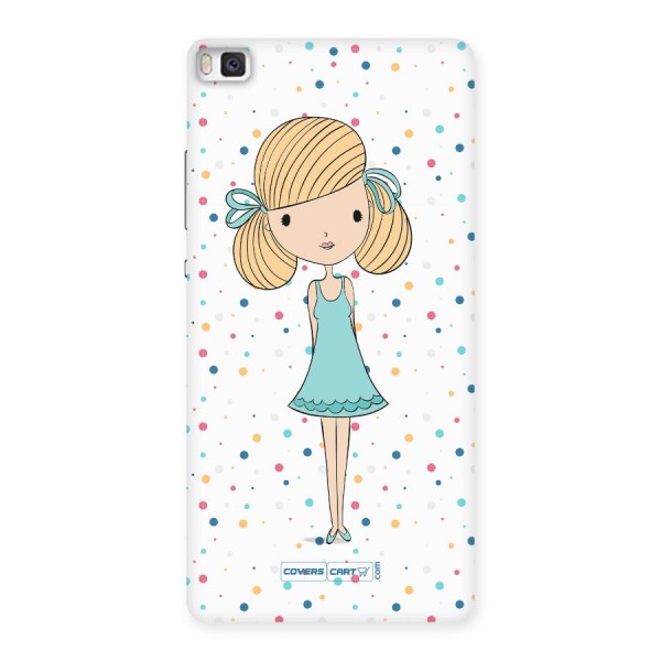 Cute Girl Back Case for Huawei P8