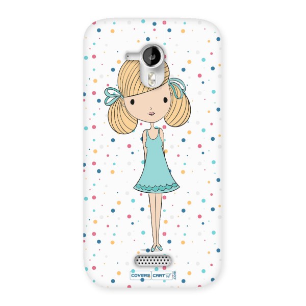 Cute Girl Back Case for Micromax A116 Canvas HD
