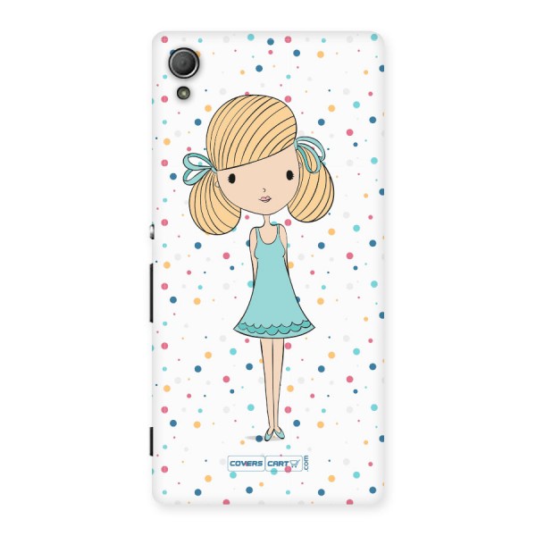 Cute Girl Back Case for Xperia Z4