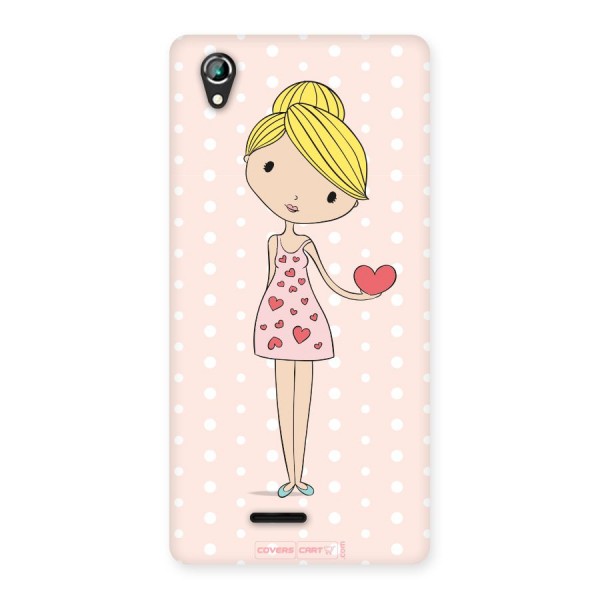 My Innocent Heart Back Case for Lava Iris 800