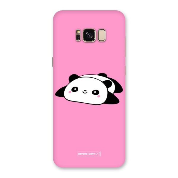Cute Lazy Panda Back Case for Galaxy S8 Plus
