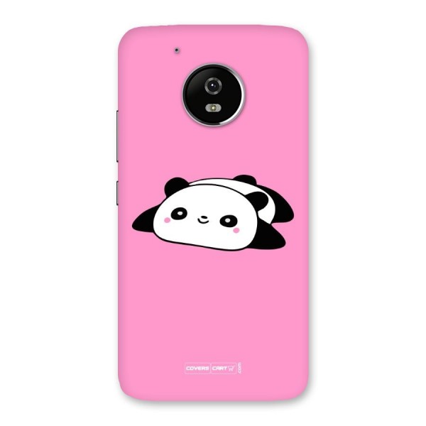Cute Lazy Panda Back Case for Moto G5
