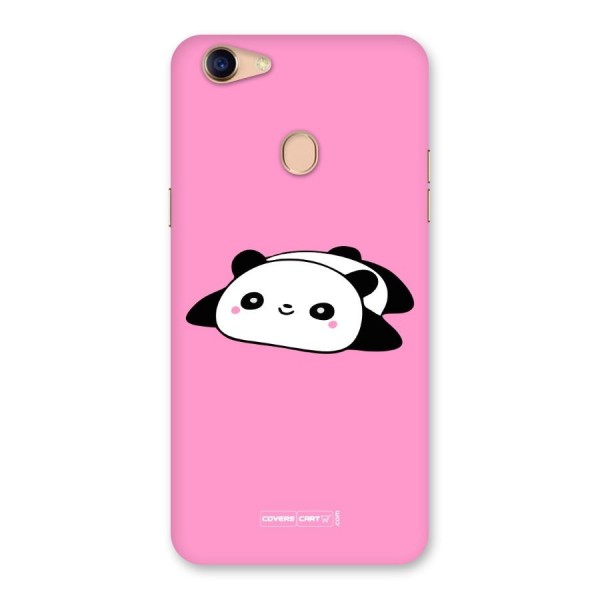 Cute Lazy Panda Back Case for Oppo F5