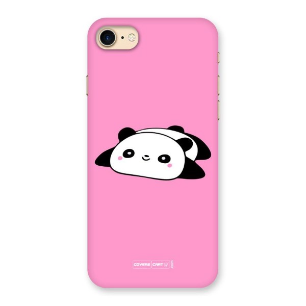 Cute Lazy Panda Back Case for iPhone 7