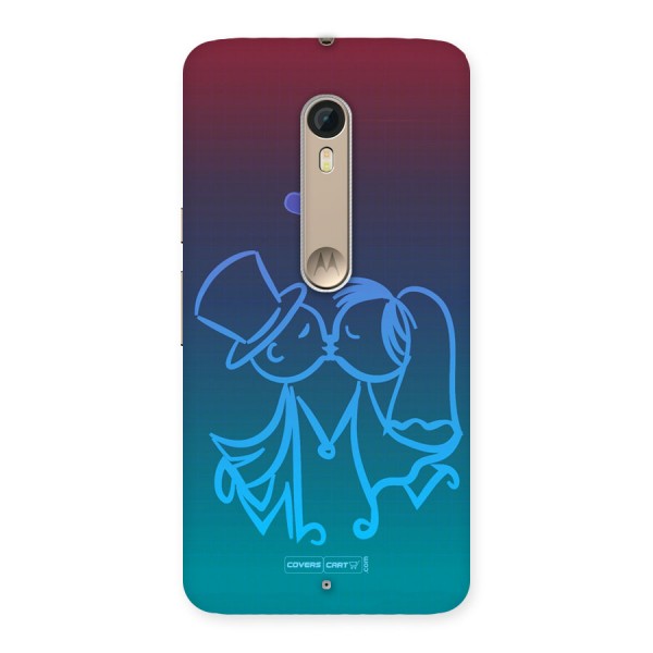 Cute Love Back case for Moto X Style