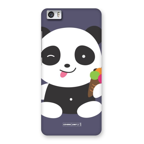 Cute Panda Blue Back Case for Xiaomi Redmi Mi 5