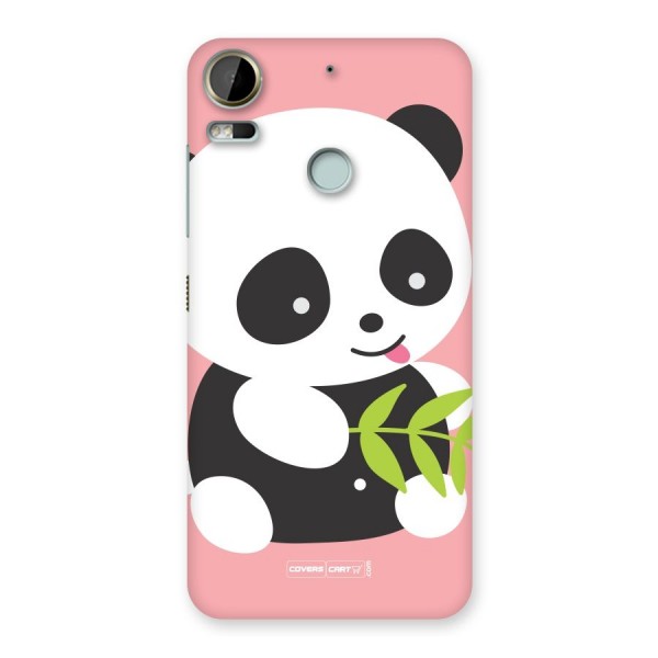 Cute Panda Pink Back Case for Desire 10 Pro