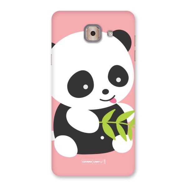 Cute Panda Pink Back Case for Galaxy J7 Max