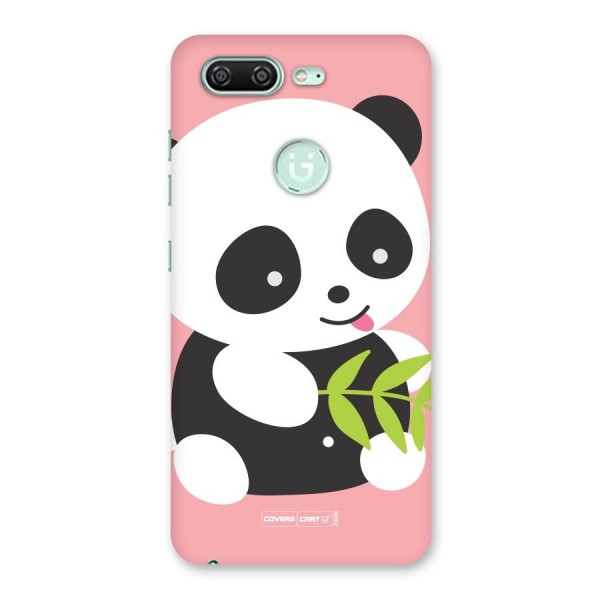 Cute Panda Pink Back Case for Gionee S10