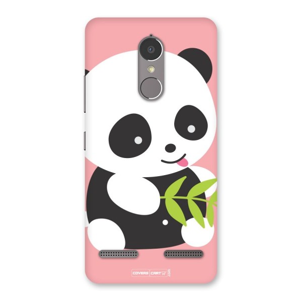 Cute Panda Pink Back Case for Lenovo K6