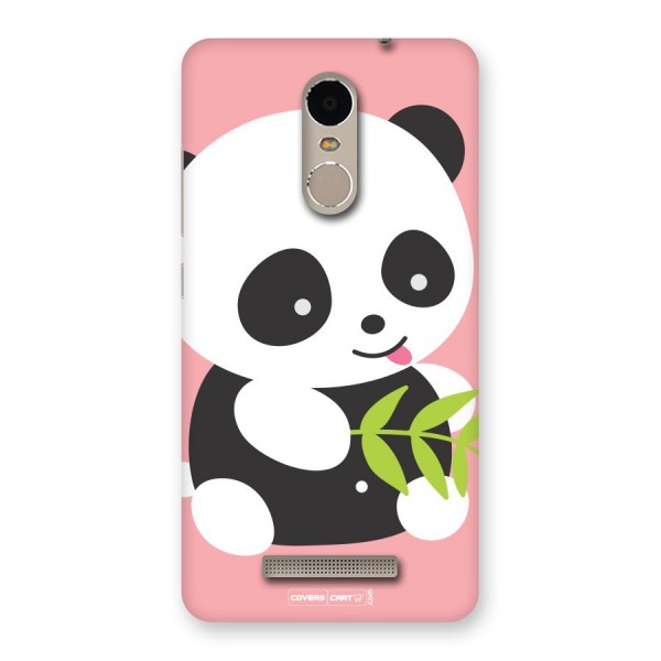 Cute Panda Pink Back Case for Xiaomi Redmi Note 3