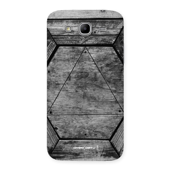 Wooden Hexagon Back Case for Galaxy Mega 5.8
